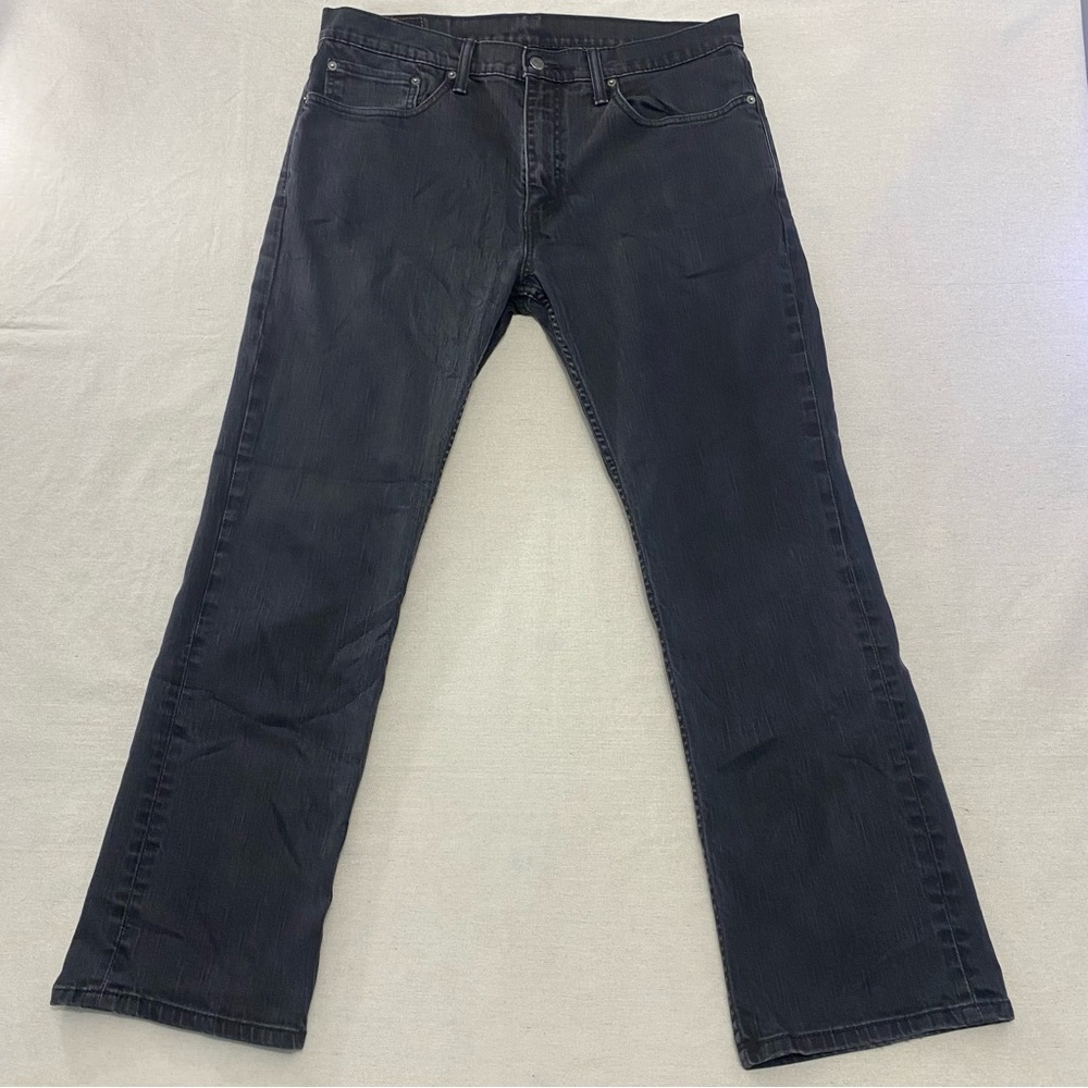 LEVI'S 559 Men's Jean 36x31 Fade Dark Wash Relaxed Fit Straight Stretch Rancher